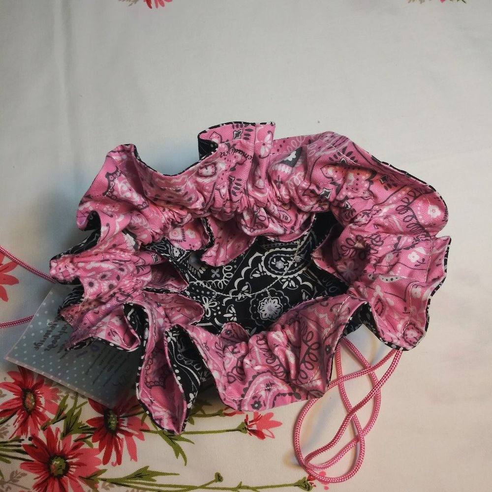 475 jeaniemade Bandana Pattern Jewelry/Makeup Bag